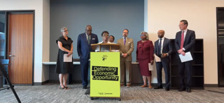 Global Black Economic Forum press conference after Texas HUB Case hearing
