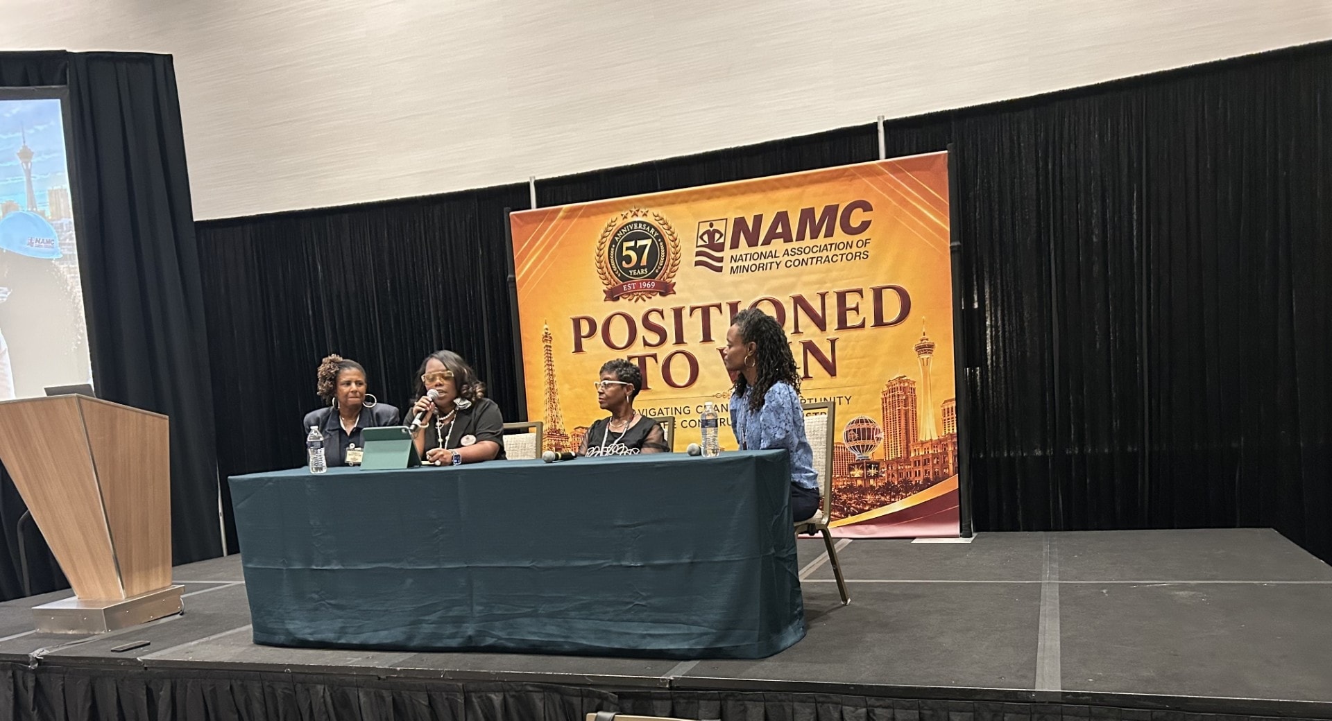 Cortena Williams at the NAMC 57th Annual Conference